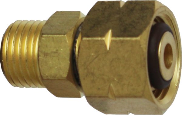 AC03 1/4BSPM x 3/8 L/H Fem. Swivel